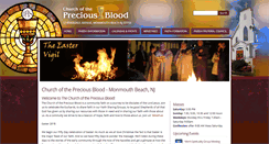 Desktop Screenshot of churchofthepreciousblood.org